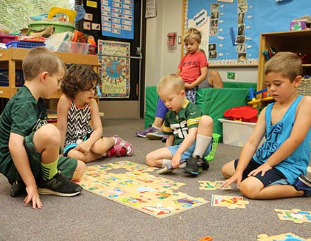 Kids playing-accreditation